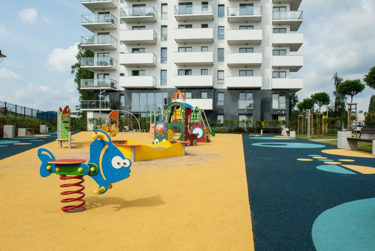 Albatross Towers Joda Bed Apartment Gdansk Exterior photo
